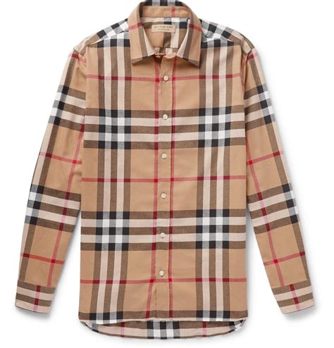 burberry plaid shirt look alike|Burberry flannel shirt men's.